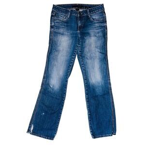Calvin Klein Jeans Womens Size 29/8 Blue Denim Lean Bootcut